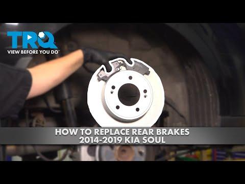 How to Replace Rear Brakes 2014-2019 Kia Soul