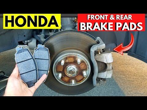 2016+ Honda. How To Replace Front &amp; Rear Brake Pads. CR-V. Civic. Accord. Pilot. HR-V. Fit.