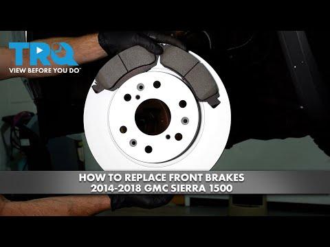 How to Replace Front Brake Pads and Rotors on a 2006-2018 GMC Sierra 1500 (Trim: Denali)