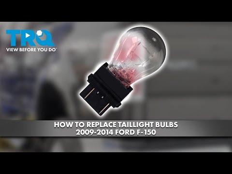 How to Replace Both Taillight Bulbs on a 2011 Ford F-150 (Brake/Turn/Tail & Reverse)