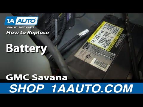 How to Replace the Battery on a 2016 GMC Savana 2500 (Step-by-Step Guide)