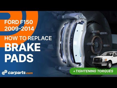 How to Replace Front Brake Pads on a 2010-2020 Ford F-150 (Engine: V8 5.0L)