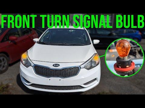 How to Replace Front Turn Signal Bulbs on a 2016 Kia Forte (Step-by-Step Guide)