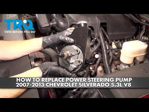 How to Replace Power Steering Pump 2007-2013 Chevrolet Silverado 1500 5.3L V8