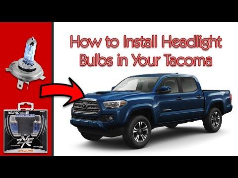 How to Replace Both Headlight Bulbs on a 1997-2015 Toyota Tacoma