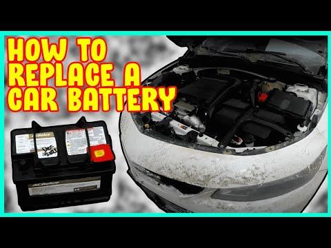 Battery Replacement 2018 Malibu. Step By Step DIY.
