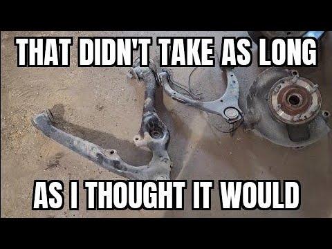 GMC Sierra control arm replacement