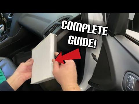 How To Replace 2012-2018 Ford Focus Cabin Air Filter