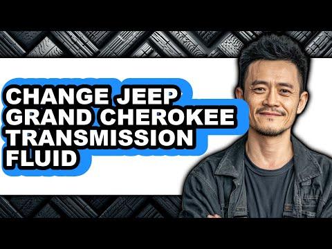 How To Change Jeep Grand Cherokee Transmission Fluid - Step By Step