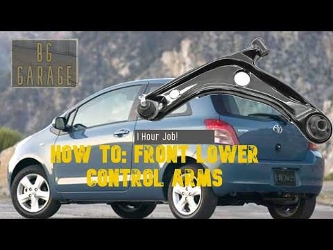 How to Replace Front Lower Control Arms on a 2016 Toyota Yaris