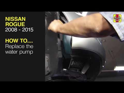 How to Replace the Water Pump on a 2014 Nissan Rogue