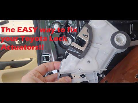 How to Replace the Front Door Lock Actuator on a 2014-2022 Toyota Highlander