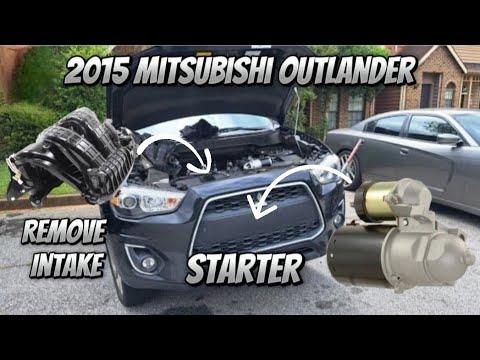 How to Replace the Starter Motor on a 2016 Mitsubishi Outlander Sport (2.0L)