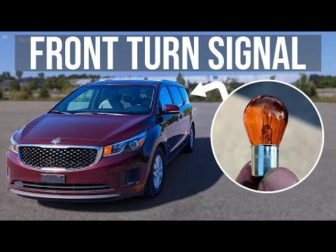 How to Replace Front Turn Signal Bulbs on a 2016 Kia Sedona (Step-by-Step)