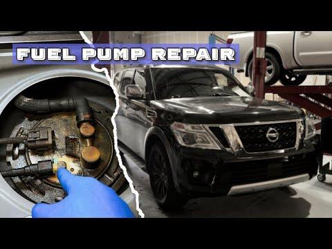 How to Replace the Fuel Pump Module on a 2018 Nissan Armada (In-Tank Pump)