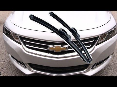 How to Replace Front Windshield Wiper Blades on a 2014-2020 Chevrolet Impala