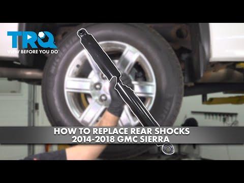 How to Replace Rear Shocks 2014-2018 GMC Sierra