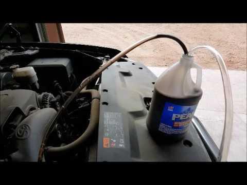 Transmission Fluid Change flush 2007-2012 Silverado GMC Sierra 6L80E