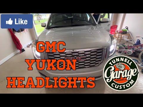 How to change GMC Yukon Headlight bulbs (2018)