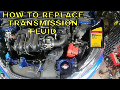 How to Change Manual Transmission Fluid on a 2018 Honda Fit (6-Speed MTF)