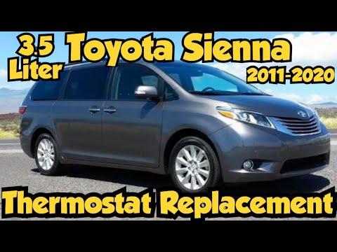 How to Replace the Thermostat on a 2016 Toyota Sienna