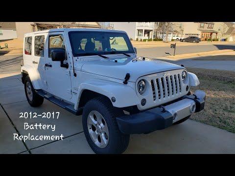 2015 Jeep Wrangler Battery Replacement(detailed) - Only 1 Tool Needed