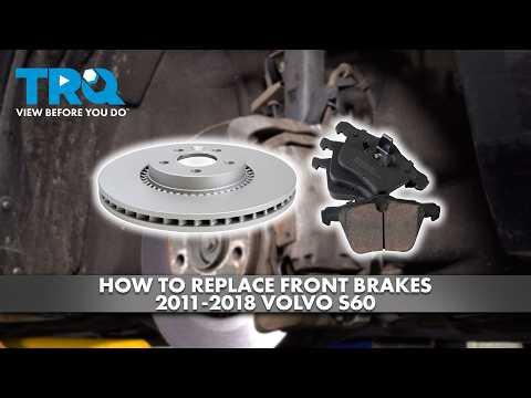 How to Replace Front Brake Pads and Rotors on a 2016 Volvo S60