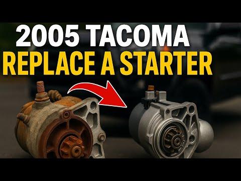 Toyota Tacoma Won’t Start? 🔧 How to Replace the Starter FAST (Step-by-Step DIY Fix