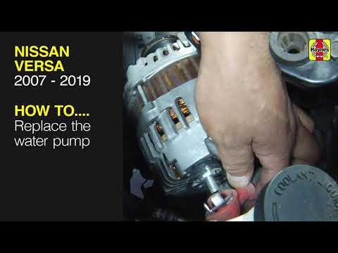 How to Replace the Water Pump on a 2016 Nissan Versa 1.6L