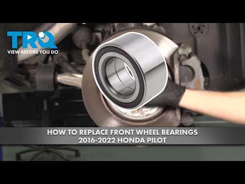 How to Replace Front Wheel Bearings 2016-2022 Honda Pilot