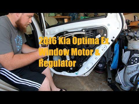 How to Replace the Rear Window Regulator on a 2016 Kia Optima (Rear Door)