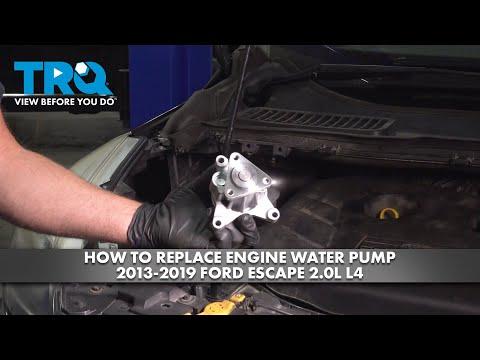 How to Replace the Water Pump on a 2013-2018 Ford Escape 2.0L (Engine: Inline 4 2.0L)