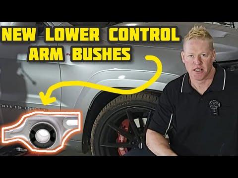 How to install lower control arm / wishbone bushes very easily - Jeep Grand Cherokee.