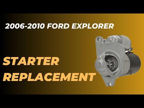 How to Replace the Starter Motor on a 2007 Ford Explorer (Step-by-Step)