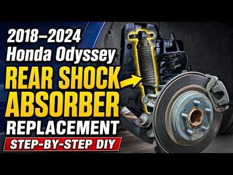 How to Replace Rear Shock Absorbers on a 2018-2026 Honda Odyssey
