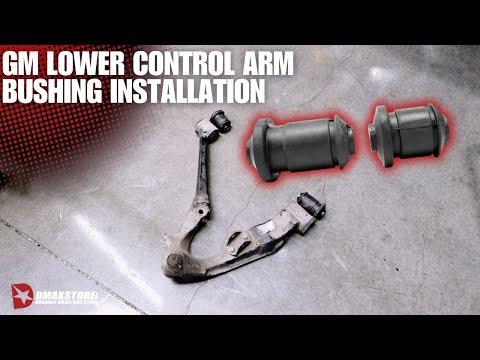 How to Replace Front Lower Control Arm Suspension Bushings on a 2012 GMC Sierra 1500