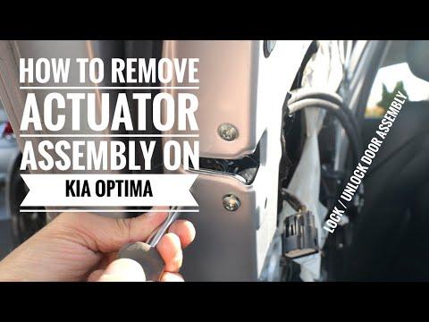 How to change Actuator on Kia Optima | Panel Removal | Door Panel | Door Lock | Child Lock