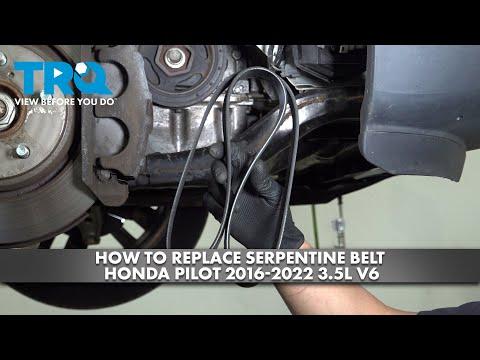 How to Replace the Serpentine Belt on a 2016-2025 Honda Pilot