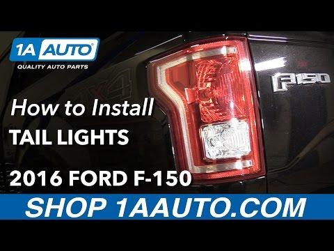How to Replace Both Taillight Bulbs on a 2016 Ford F-150 (3157 & 921)