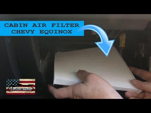 How to Replace the Cabin Air Filter on a 2017 Chevrolet Equinox