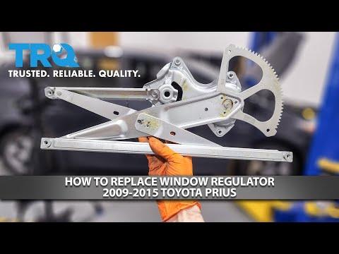 How to Replace the Rear Window Regulator on a 2014 Toyota Prius (Left or Right)