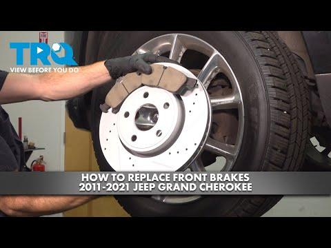 How to Replace Front Brakes 2011-2021 Jeep Grand Cherokee