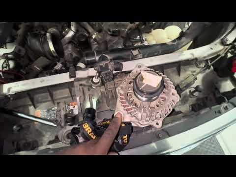 2020 Ford Explorer 3.0 alternator replacement