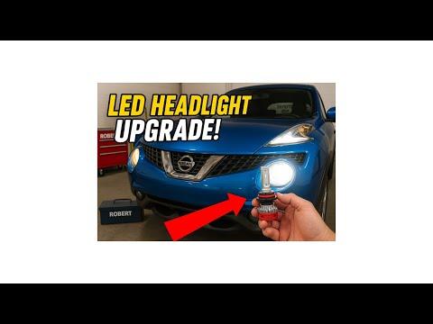 How to Replace Headlight Bulbs on a 2016 Nissan Juke (Low Beam & High Beam)