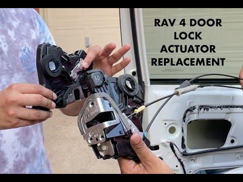 How to Replace the Rear Door Lock Actuator on a 2013-2018 Toyota RAV4 (Trim: Hybrid SE)