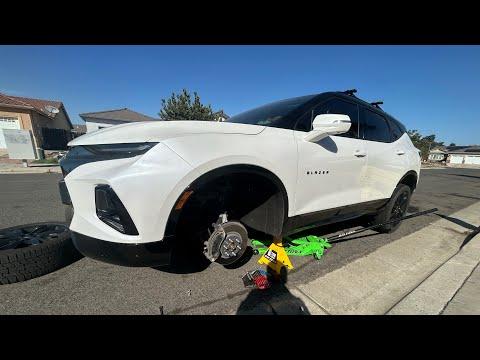 2019-2023 Chevrolet Blazer Front Brakes Replacement DIY