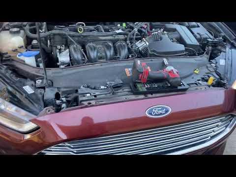 How to Replace Both Headlight Bulbs on a 2016 Ford Fusion (H11 Low Beam)