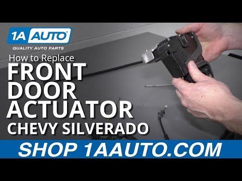 How to Replace the Front Door Lock Actuator on a 2014-2021 GMC Sierra 1500