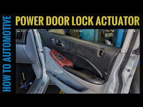 How to Replace the Front Door Lock Actuator on a 2018 Acura MDX