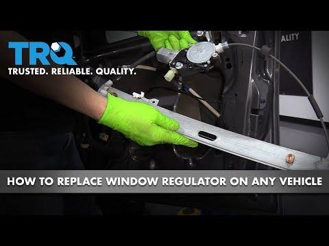 How to Replace Rear Window Regulator on a 2016 Lexus NX200t (Rear Door Glass Fix)